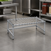 Thumbnail image #2 for Eagle Group Chrome Wire Dunnage Rack, 24 x 18 x 14 Inches, 1,600 lb Capacity
