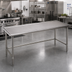 Thumbnail image #2 for Eagle Spec-Master Marine Series 120-Inch x 36-Inch Stainless Steel Work Table with Marine Edge