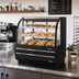 Thumbnail image #3 for Turbo Air Countertop Non-Refrigerated Bakery Display Case, Curved Glass, 48 1/2