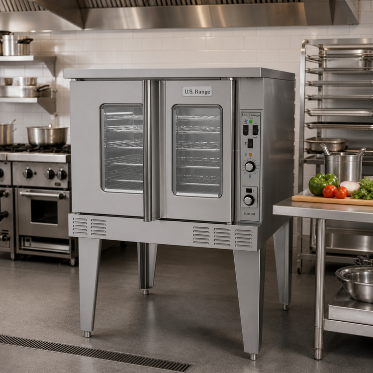 Product image #2 for Garland Signature Summit Series Full-Size Standard-Depth Single-Deck Gas Convection Oven, 5-Pan Capacity