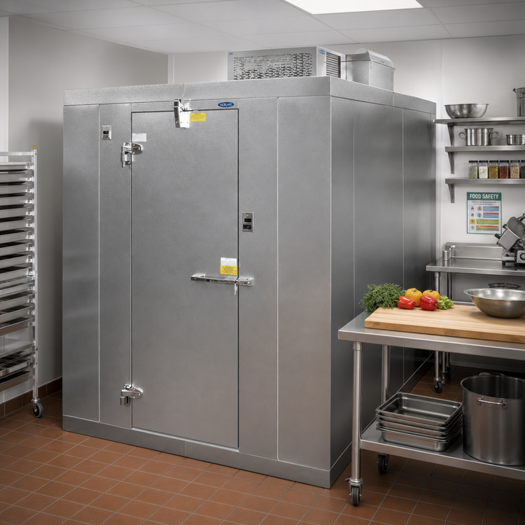 Product image #2 for Norlake Kold Locker Outdoor Walk-In Freezer, 6' x 12' x 7'-7" H, with Floor, Self-Contained R290 Capsule Pak ECO Refrigeration