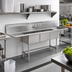 Thumbnail image #2 for BlendPort® BPFC Series 3-Compartment Freestanding Sink, 18