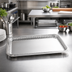 Thumbnail image #2 for Esquire™ Rectangular Fluted Stainless Steel Serving Tray, 12-1/2 x 18-1/4 Inch
