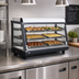 Thumbnail image #2 for Omcan 47-Inch Countertop Self-Service Heated Hot Food Display Case with Straight Glass Front, 6.6 Cu. Ft.