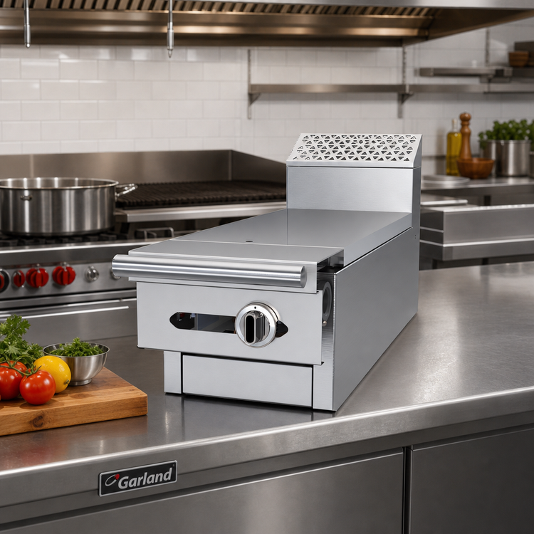 Product image #2 for Garland Cuisine Series Heavy-Duty 12-Inch Modular Gas Hot Top Add-A-Unit