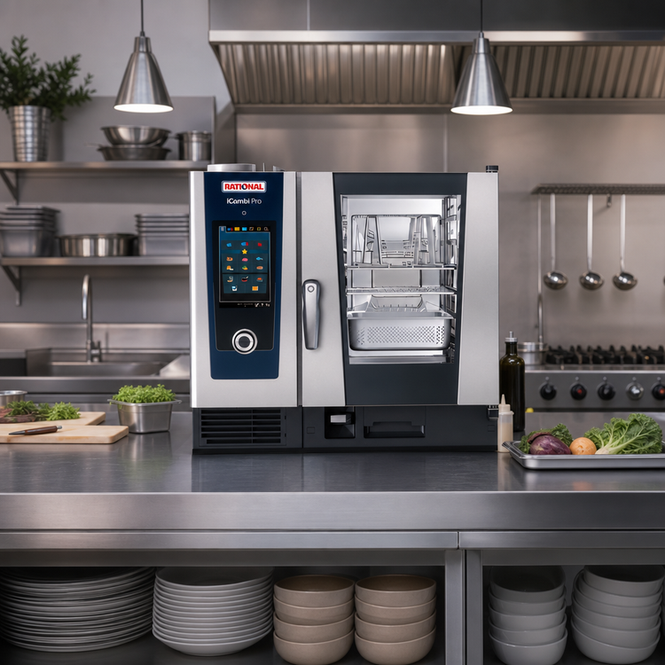 Product image #2 for RATIONAL iCombi Pro 6-Half Size Electric Countertop Combi Oven, 208/240V, 3-Phase