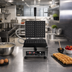 Thumbnail image #2 for Krampouz 4x7 Liège Single Countertop Waffle Maker with 90° Opening