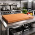 Thumbnail image #2 for John Boos Boos Block 48-Inch W x 30-Inch D x 3-Inch Thick American Cherry Edge Grain Kitchen Countertop, Varnique Finish