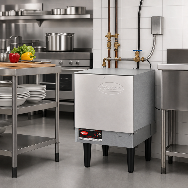Product image #2 for Hatco Compact Electric Booster Water Heater, 6 Gallon, 240V, Single Phase