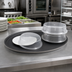 Thumbnail image #2 for Vollrath Safe-Stack Clear Polycarbonate Round Plate Cover for 10-1/8