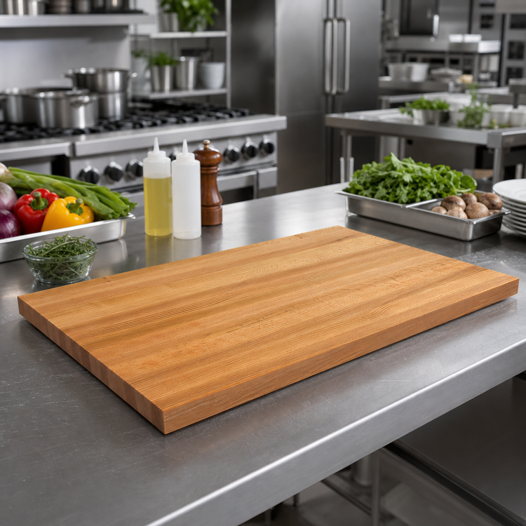 Product image #2 for John Boos Appalachian Red Oak Edge Grain Kitchen Countertop, 30 x 25 x 1-1/2 Inch, Penetrating Oil Finish