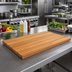 Thumbnail image #2 for John Boos Appalachian Red Oak Edge Grain Kitchen Countertop, 30 x 25 x 1-1/2 Inch, Penetrating Oil Finish