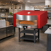 Thumbnail image #2 for Marra Forni Square Gas-Fired Brick Deck Pizza Oven with Stand, 71 x 59 Inches