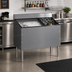 Thumbnail image #2 for CHOICE 42-Inch Extra Deep Underbar Combo Ice Bin/Cocktail Unit with Right-Side 6-Bottle Storage and 10-Circuit Cold Plate
