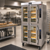 Thumbnail image #2 for Jet-Air Full-Size Electric Dual Stacked Convection Oven with Side Loading and Steam Injection