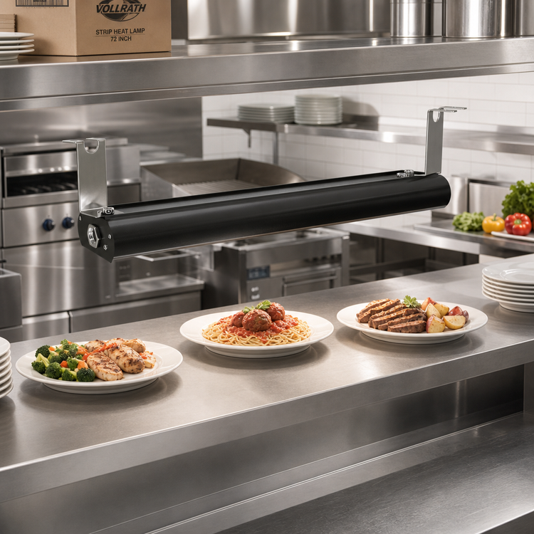 Product image #2 for Vollrath 72 Inch Low Profile Unlighted Strip Heat Lamp