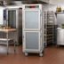 Thumbnail image #2 for Metro C5 6 Series Mobile Full-Height Heated Holding Cabinet with Dutch Double-Pane Tempered Glass Doors and Universal Adjustable Slides