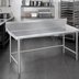 Thumbnail image #2 for Advance Tabco BSR-96 Stainless Steel Sorting Table with 10-1/2-Inch Backsplash and 3-Inch Raised Edge, 96 x 30 Inches