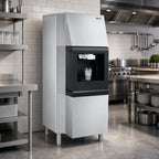 Thumbnail image #2 for ITV Ice Makers DHD 200-30-W Hotel-Style Countertop Ice & Water Dispenser, 183 lb Storage, 304 Stainless Steel