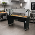 Thumbnail image #2 for Advance Tabco Triumph Supreme 4-Well Portable Electric Hot Food Buffet Table with Open Base, 120V