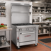 Thumbnail image #2 for Southbend Platinum Heavy Duty 36-Inch Modular Gas Sectional Range with 4 Open Burners