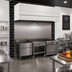 Thumbnail image #3 for Avtec SimpleSpec Type I Wall-Mounted Box Canopy Hood, 144 x 60 x 24 Inches, 430 Stainless Steel