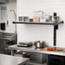Thumbnail image #2 for Cambro Camshelving Elevation Wall-Mounted Solid Add-On Shelf Kit, 24 x 30 Inches, Brushed Graphite