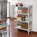 Thumbnail image #3 for Cambro Camshelving Premium 4-Shelf Vented Add-On Shelving Unit, 18 x 48 x 64 Inches, Speckled Gray