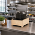 Thumbnail image #3 for Blonde Solid Wood Countertop Induction Cooktop Unit with Stove Included