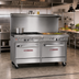 Thumbnail image #2 for Southbend Ultimate 60-Inch Gas Restaurant Range with 4 Star/Sauté Burners, 36-Inch Griddle and 2 Standard Ovens