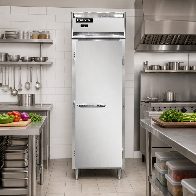 Product image #2 for Continental Refrigerator D1FNSA Designer Line One-Section 21 cu. ft. Reach-In Freezer