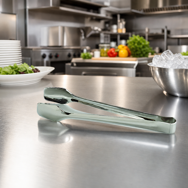 Product image #2 for 5-Inch Stainless Steel Serving and Ice Tongs