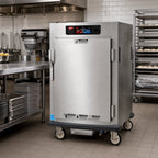 Thumbnail image #2 for Metro C5 C595-SFS-L Controlled Humidity Heated Holding & Proofing Cabinet, Mobile, 17-Pan, Solid Door, Stainless Steel, 120V