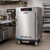 Thumbnail image #2 for Metro C5 9 Series 1/2 Height Controlled Humidity Heated Holding and Proofing Cabinet, Mobile, 17 Pan, Stainless Steel, 120V