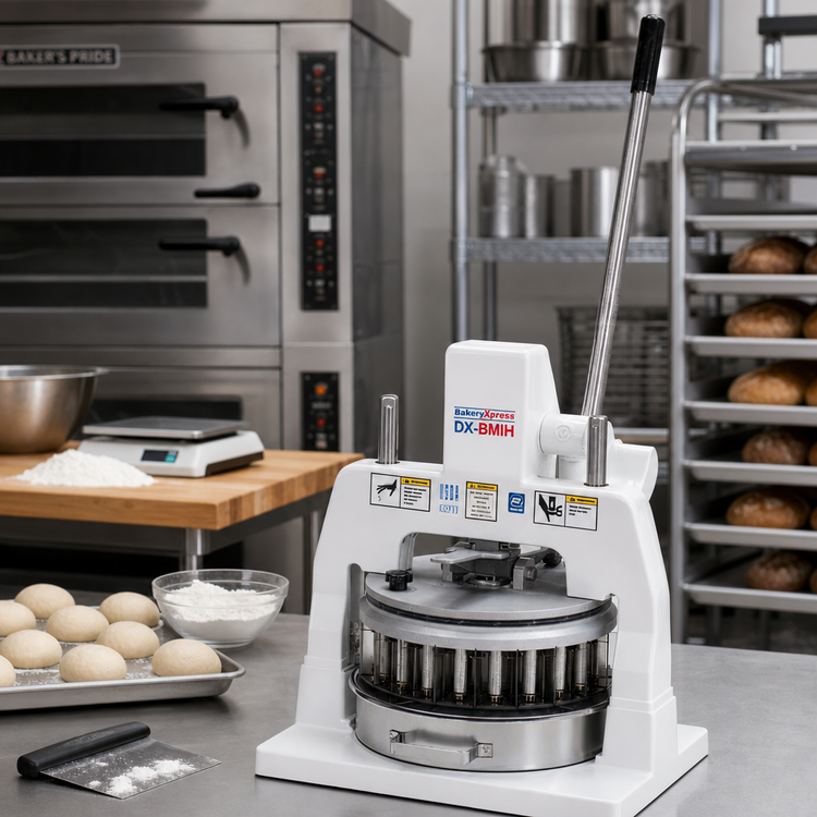 Product image #2 for BakeryXpress 9-Piece Manual Countertop Dough Divider