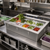 Thumbnail image #2 for Vollrath 4-Pan Remote Refrigerated Drop-In Cold Pan, 8-Inch Deep Well, Fits 12 x 20 Pans