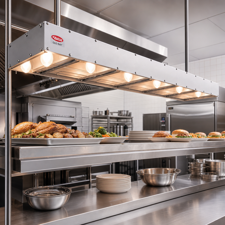 Product image #2 for Hatco Glo-Ray 66-Inch Lighted Infrared Strip Heater with Aluminum Construction