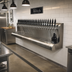 Thumbnail image #2 for Perlick 72-Inch Wall-Mount Air-Cooled Modular Stainless Steel Draft Beer Dispensing Tower, 24 Faucets
