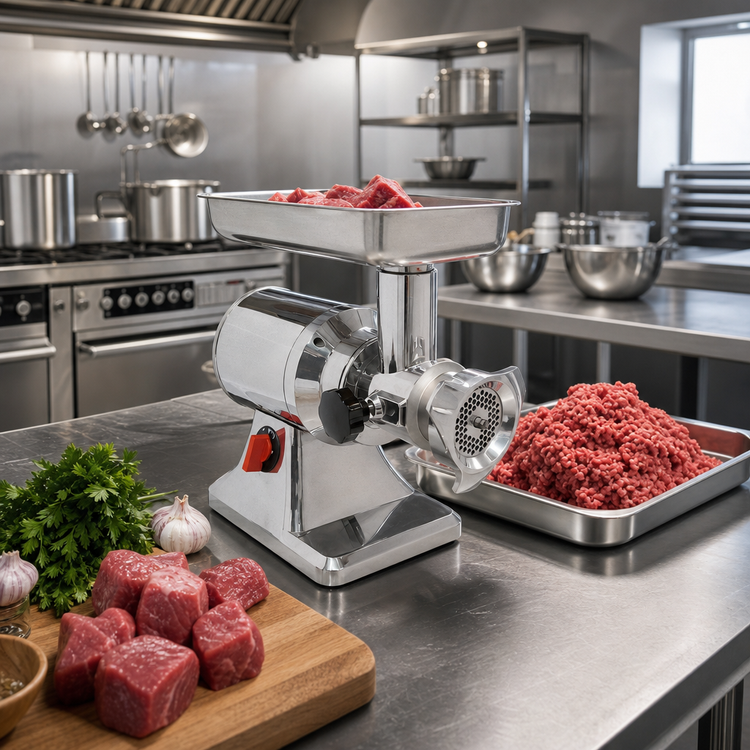 Product image #2 for Trento #12 Countertop Electric Meat Grinder with 1 HP Motor