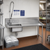 Thumbnail image #2 for Advance Tabco 95-Inch Straight Soil Dishtable, Right-Hand, with Pre-Rinse Sink and 10-1/2-Inch Backsplash