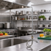 Thumbnail image #2 for Double Pantry Single-Hole Deck-Mounted Mixing Faucet with Elevated 6-Inch Swing Nozzle