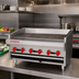 Thumbnail image #3 for American Range ADJ-60 60-Inch Countertop Adjustable Top Radiant Gas Charbroiler, 10-Burner