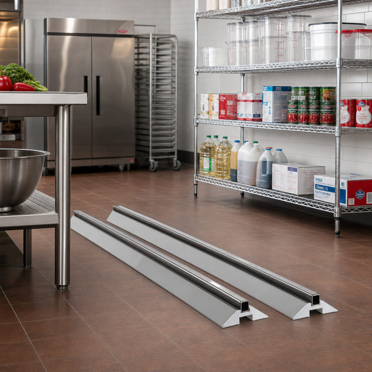 Product image #2 for Metro qwikTRAK HD 15 Ft. Track Set for Commercial Shelving