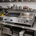 Thumbnail image #2 for Comstock-Castle 60-Inch Countertop Gas Char-Broiler/Griddle Combination with 36-Inch Griddle and 24-Inch Broiler