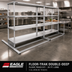 Thumbnail image #2 for Eagle Floor-Trak Double-Deep Floor Track Kit, 24 Ft. Long with 3 Aluminum Tracks