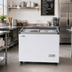 Thumbnail image #3 for KoolMore 33-Inch Flat Top Ice Cream Dipping Display Freezer, 7 Cu. Ft., Sliding Tempered Glass Doors