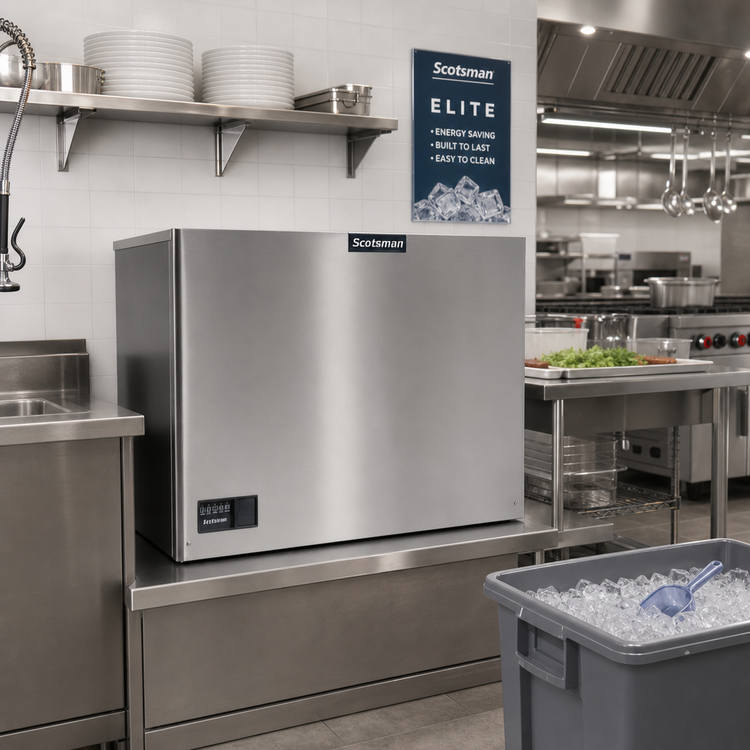 Product image #2 for Scotsman Prodigy ELITE MC2148MR-3 Remote Air-Cooled Medium Cube Ice Maker, 1965 lb/Day