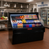 Thumbnail image #2 for Howard-McCray Ovation Series R-OS30E-6-B-LED 75-Inch Remote Open Merchandiser with LED Lighting