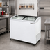 Thumbnail image #2 for Beverage-Air 42.5-Inch Angled Top Novelty Case Ice Cream Freezer with Removable Glass Lids