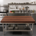 Thumbnail image #2 for Boos Block American Black Walnut Edge Grain Kitchen Countertop, 48 x 32 x 3 Inch, No Backsplash